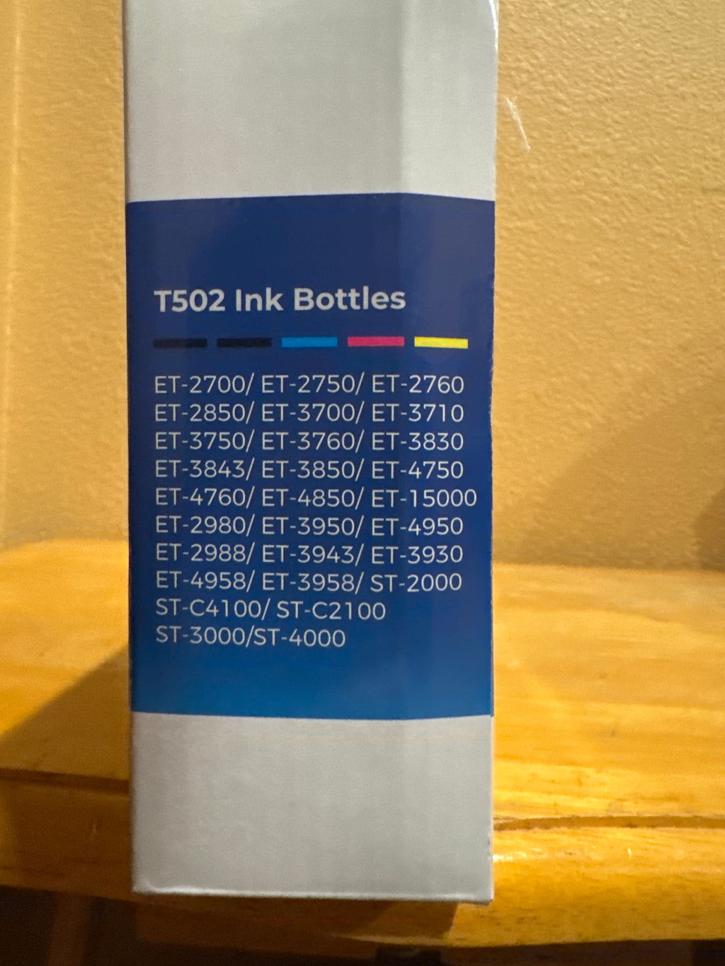 T502 color ink