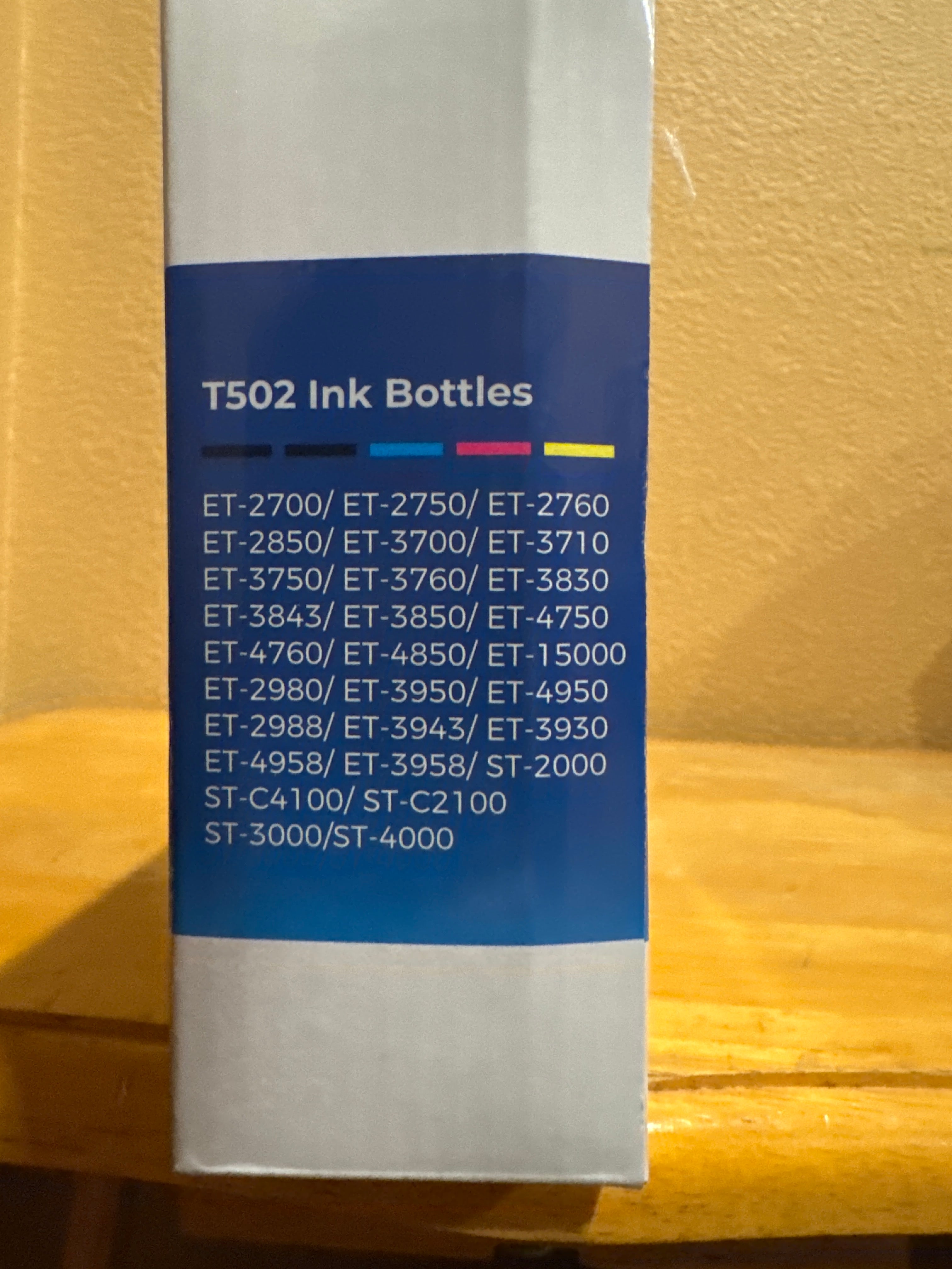 T502 color ink