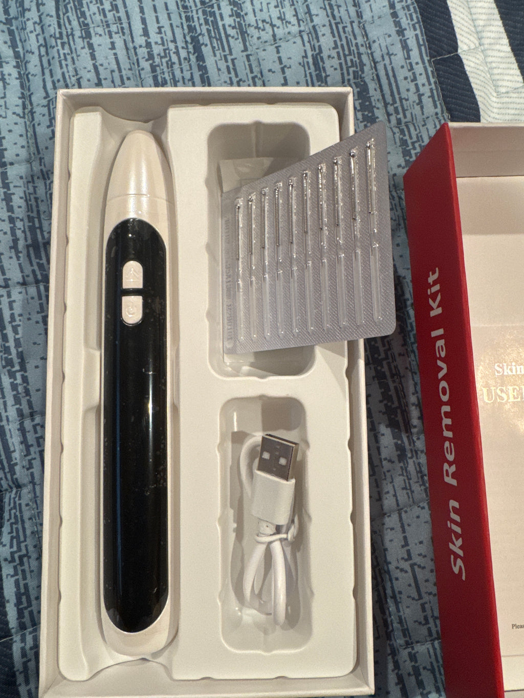 Home use skin removal kit