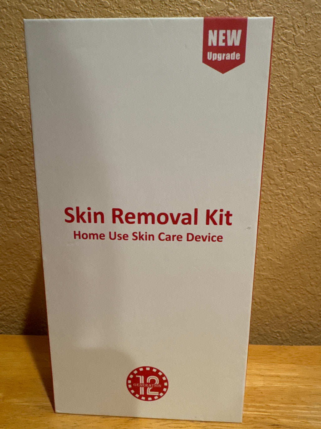 Home use skin removal kit