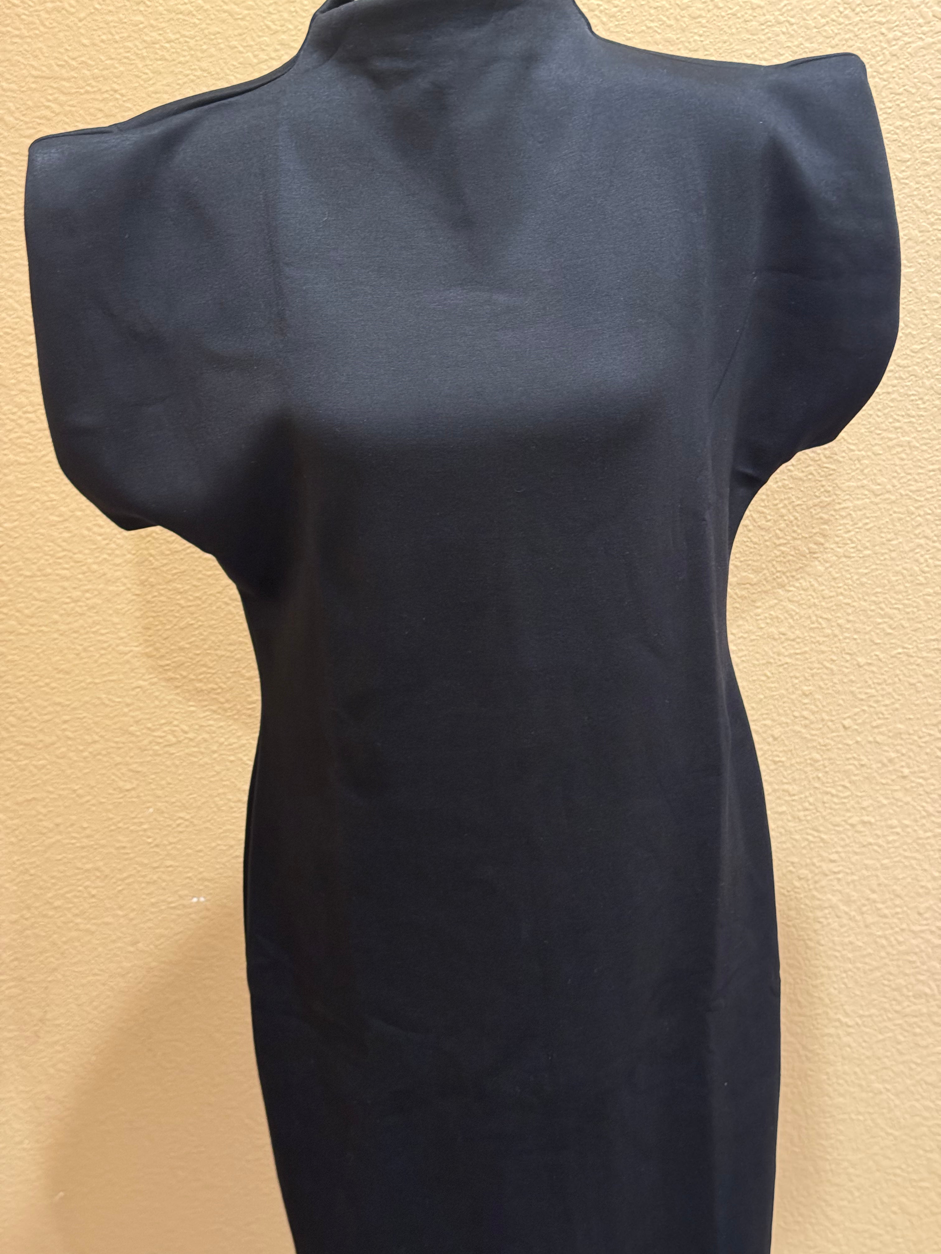 Extra large, black form fitting
