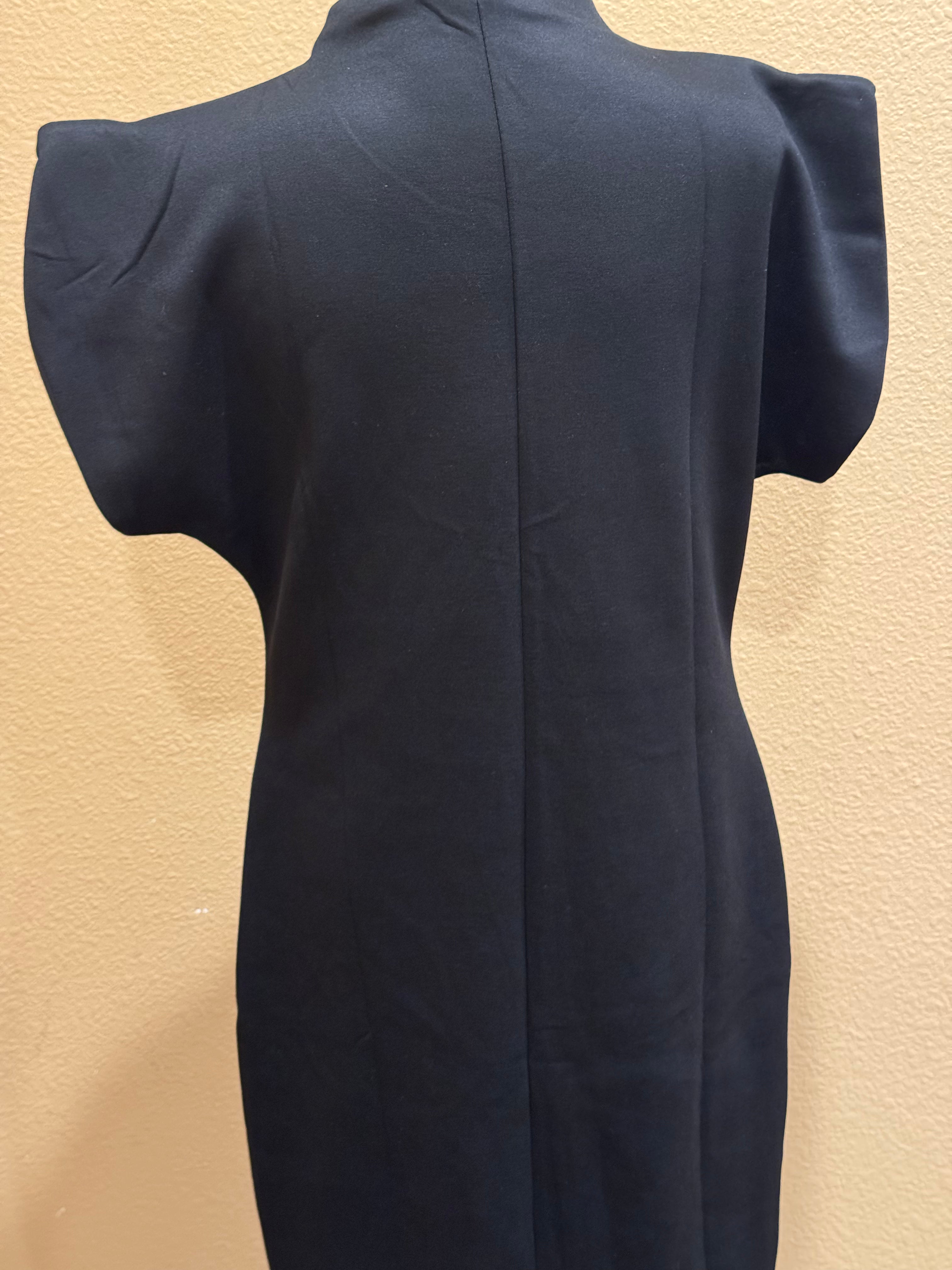 Extra large, black form fitting