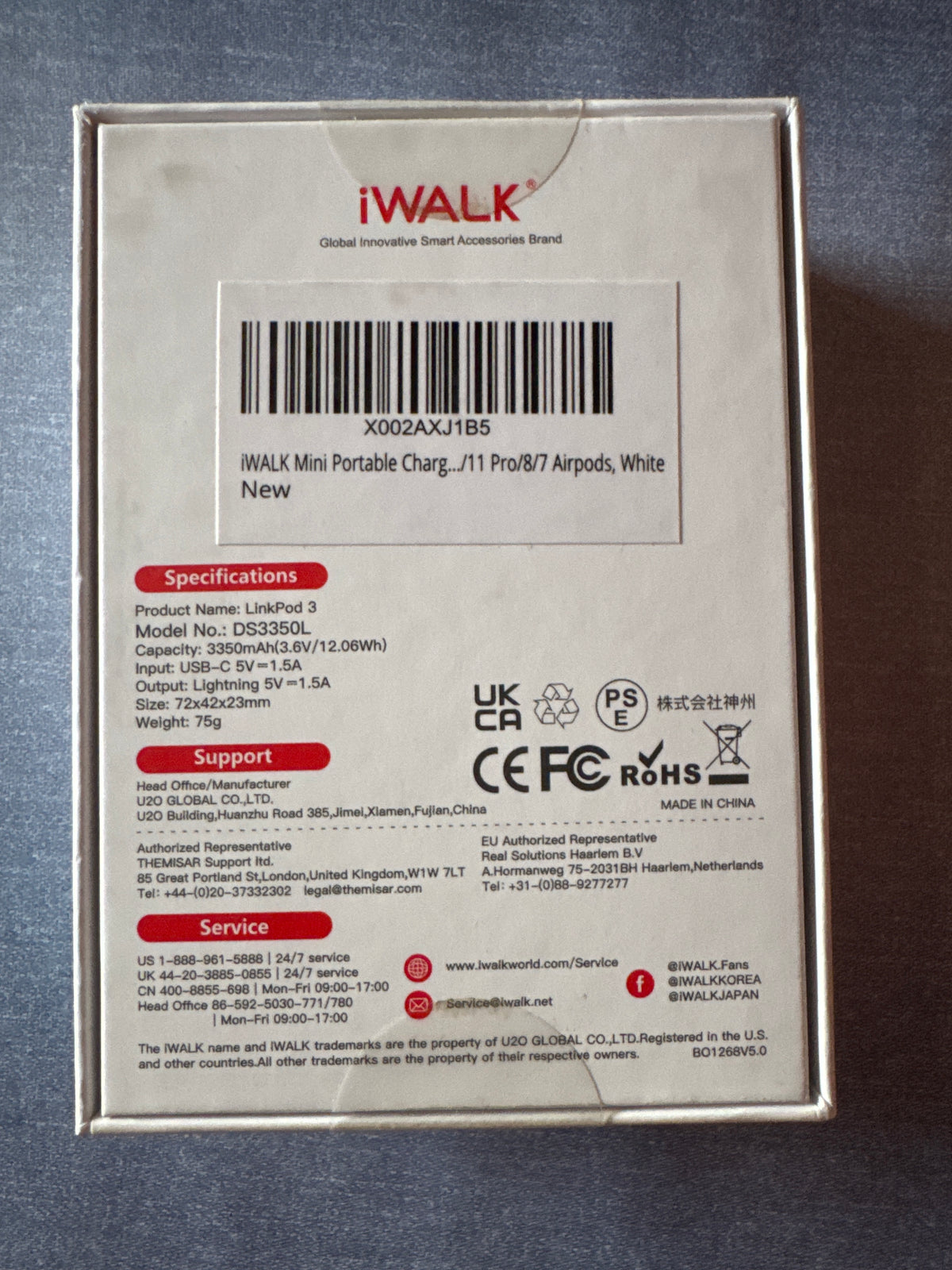 I walk docking battery for iPhone